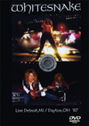 WHITESNAKE LIVE DETROIT,MI & DAYTON,OH 1987