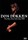 DON DOKKEN Live At The Ritz, New York City 1990