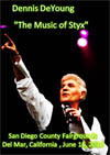 DENNIS DEYOUNG The Music Of Styx Live In San Diego, CA 06.16.201