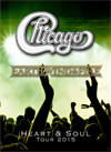 CHICAGO AND EARTH, WIND & FIRE Heart & Soul Tour 2015