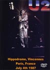 U2 HIPPODROME,VINCENNES PARIS,FRANCE JULY 4th 1987