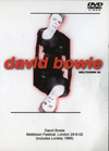 DAVID BOWIE MELTDOWN FESTIVAL,LONDON 29.6.2002